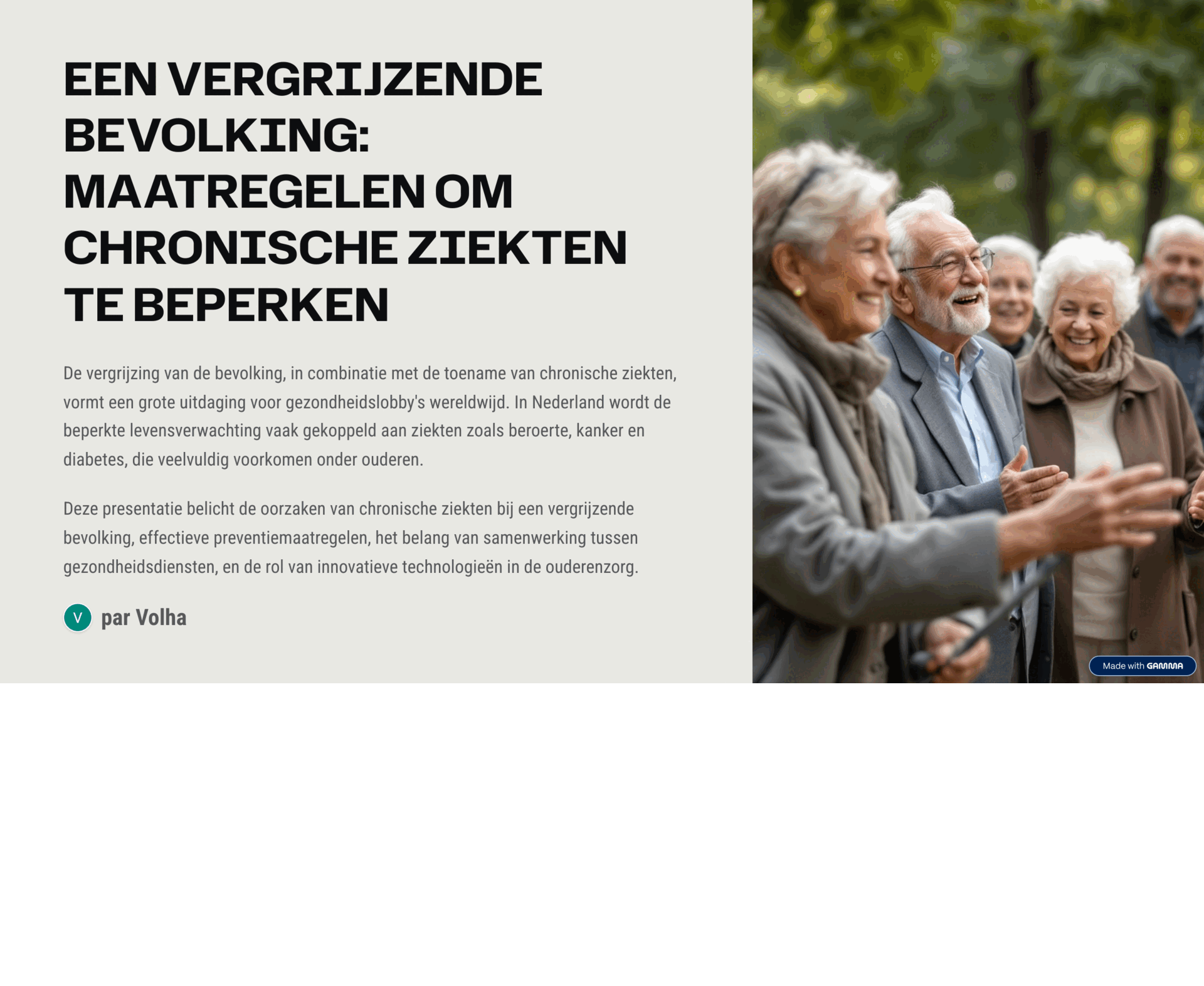 Essay – Gezondheidswetenschappen (Bachelor)